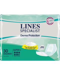 Lines Specialist Pannolone Per Incontinenza Derma Sagomato Super+ 30 Pezzi **