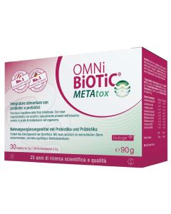 OmniBiOTiC METAtox Integratore con Probiotici e Prebiotici 30 Bustine 