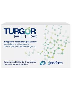Turgor Plus Integratore Alimentare per Uomo 20 Compresse 