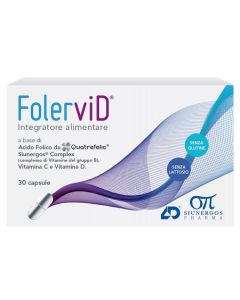 Folervid integratore di acido folico e vitamine 30 capsule 