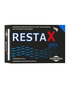 Restax Gaba integratore antiossidante 30 Capsule 