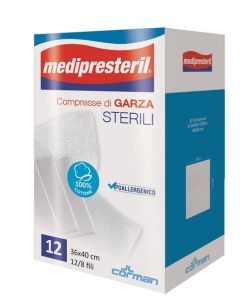 GARZA MEDIPRESTERIL 12/8 36X40 
