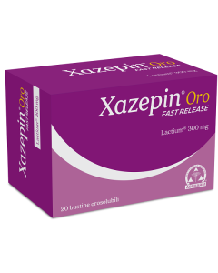 AB Pharm Xazepin Oro Fast Release Integratore Stress e Ansia 20 Bustine 