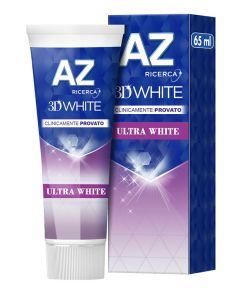 AZ 3D White Ultra White Dentifricio Sbiancante Sicuro sullo Smalto 65 ml 