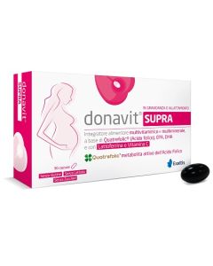 Donavit Supra integratore a base di acido folico 30 capsule 