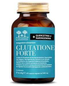 Salugea Glutatione Forte Integratore Antiossidante 60 Capsule Vegetali 