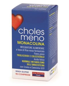 Choles Meno Monacolina integratore alimentare 90 Compresse 