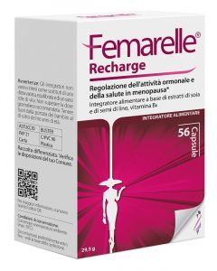 Femarelle Recharge integratore per la menopausa 56 capsule 