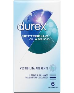 Durex Settebello 6 Profilattici Classici **