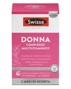 Swisse Multivitaminici Donna Integratore Alimentare 60 compresse 