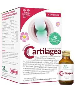 Cartilagea integratore alimentare per le articolazioni 18 flaconcini 