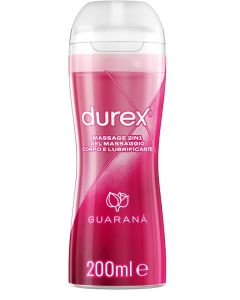 Durex Massage 2 in 1 Gel Massaggio corpo lubrifcante al Guaranà 