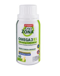 EnerZona Omega 3 RX Integratore di EPA e DHA 60 Capsule 