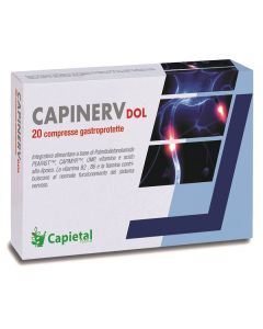 Capinerv Dol integratore per il sistema nervoso 20 Compresse Gastroprotette 