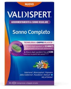 Valdispert Sonno Completo Integratore Alimentare 30 Compresse