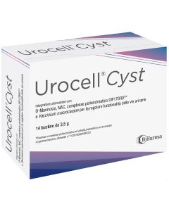 Urocell Cyst integratore per le vie urinarie 14 bustine 