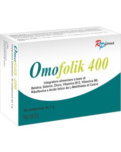 Omofolik 400 Integratore a base di acido folico 30 Compresse 