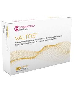 Valtos Integratore Menopausa 30 Capsule Molli 