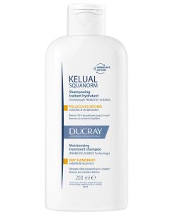 Ducray Kelual Squanorm Shampoo Trattante Idratante Forfora Secca 200 ml