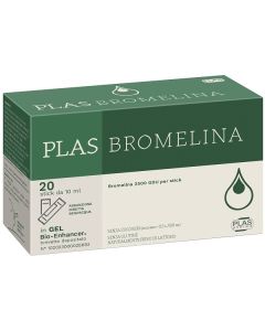 Plas Bromelina integratore anticellulite 20 stick 