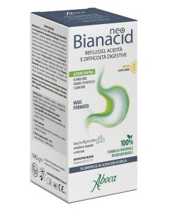 Aboca NeoBianacid Reflusso Acidità Difficoltà Digestive Gusto Limone 70 Compresse **