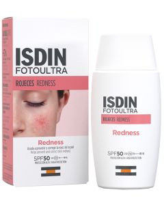 Isdin Fotoultra Redness Solare Viso Anti-Arrossamento Spf50 50 ml