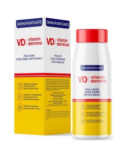 Vitamindermina polvere erbe officinali dermopurificante 100 gr