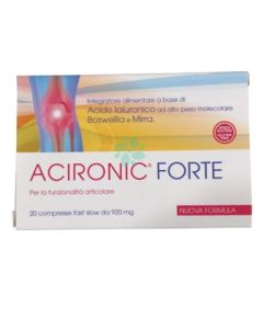 Acironic forte integratore per le articolazioni 20 compresse 