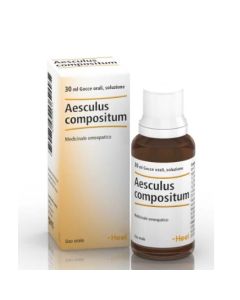 Guna Aesculus Compositum medicinale omeopatico per il microcircolo in gocce 30 ml 