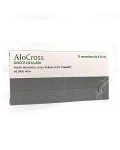 Alocross gocce oculari monodose 15 pezzi da 35 Ml 