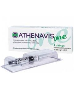 Athenavis One 1 siringa intrarticolare di acido ialuronico per 4 ml