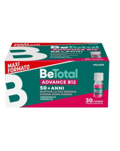 Betotal advance b12 50+ anni integratore energizzante 30 flaconcini 7 Ml 