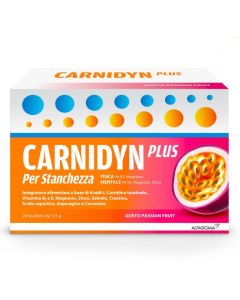 Carnidyn Plus Bustine Gusto Passion Fruit integratore alimentare 20 bustine
