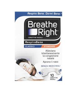 Breath Right Cerotti Nasali Classici 10 Pezzi **