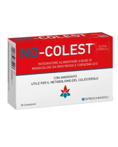 No Colest integratore di riso rosso fermentato 30 Compresse 