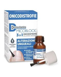 Dermovitamina MicoBlock 3 in 1 Onicodistrofie per alterazioni delle unghie 7 ml 