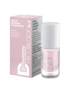 Dermovitamina micoblock 3 in 1 smalto idrantante rosa 