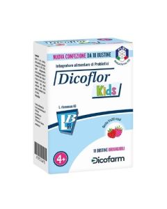 Dicoflor Kids integratore per bambini a base di probiotici 18 bustine 