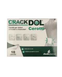 Crackdol Cerotto per dolori muscolari 10 pezzi **