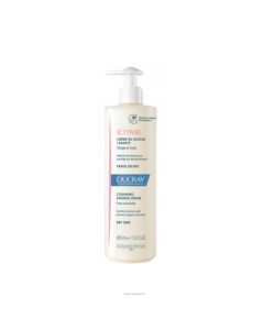 Ducray Ictyane Crema Detergente Pelle Secca Viso e Corpo flacone dosatore 400 ml 