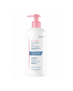 Ducray Ictyane Latte Corpo Idratante Pelle Secca flacone dispenser 400 ml 