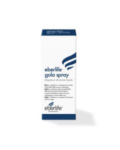 Eberlife Gola Spray Integratore Antinfiammatorio e Antisettico per la Gola 25 Ml 
