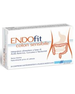 Endofit colon sensibile integratore alimentare 30 compresse