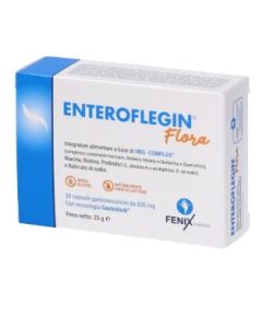 Fenix Pharma Enteroflegin Flora Integratore Equilibrio Intestinale 30 capsule
