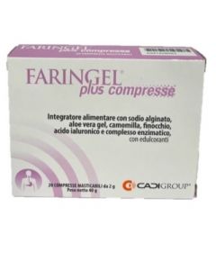 Faringel Plus integratore per il reflusso gastro-esofageo 20 compresse masticabili 