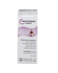 Named Pascofemin Pascoe rimedio omeopatico 20 ml