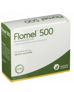 Flomel 500 integratore contro le infiammazioni 20 bustine 