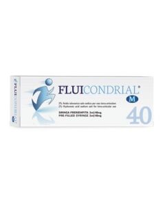 Fluicondrial M siringa pre con acido ialuronico 2Ml /40 Mg 