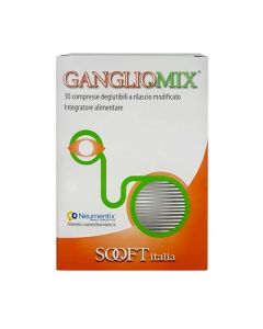 Gangliomix integratore con estratti di menta e Coleus per regolare la pressione arteriosa 30 Compresse 