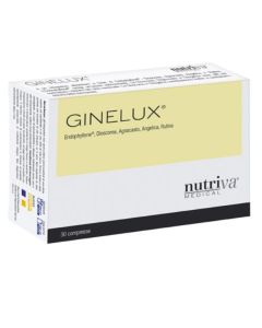 Ginelux integratore per contrastare i disturbi di ciclo mestruale e menopausa 30 compresse